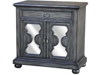 Cretview Hourglass Grey Console Cabinet