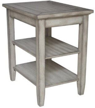 Crestview Bledsoe White Ash Side Table