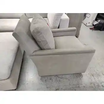 Daly Ash Fabric Swivel Chair