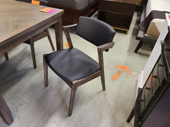 Homelegance Black & Espresso Danish Modern Arm Chair