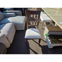 Daria Side Chair with Diamond Back Accents
