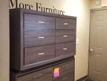 Homelegance Davi Grey 6-Drawer Dresser (no legs)