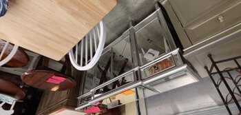 Delux Mirrored Sideboard