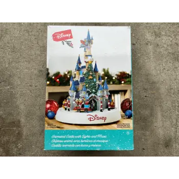 Disney Holiday Castle with Lights & Music (does not spin)