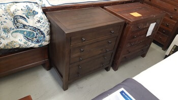 Modus Rowan Espresso Distressed Nightstand