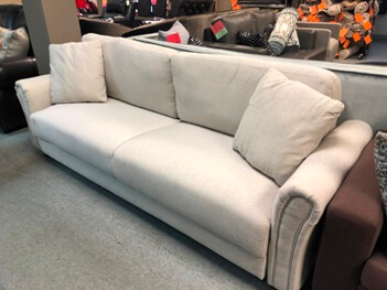 Ebello Ivory Tweed Sofa