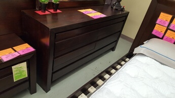 Modus Element Dark Chocolate 6-Drawer Dresser (blemish)