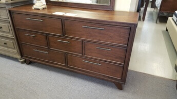 Home Meridian Jollene Espresso Finish 7-Drawer Dresser (blemish)