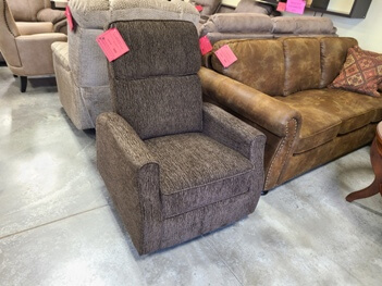 Emerald Brown Swivel/Glider/Recliner