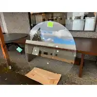 Emila Ultra Clear Round Glass Dining Table Top