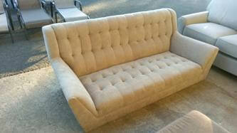 Homelegance Erath Sand Sofa (no legs)