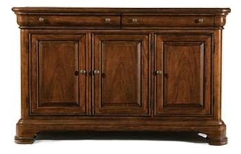 Legacy Evolution Auburn Sideboard with Marble Inset Top