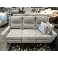 Creek Side Customs EZ4F01 Power Reclining Sofa in Natural Beauty Cloud (floor model only)