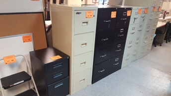 Fire & Impact 4-Drawer File Cabinet