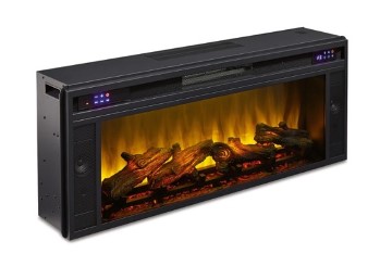 Ashley 43-Inch Fireplace Insert with Bluetooth Speakers