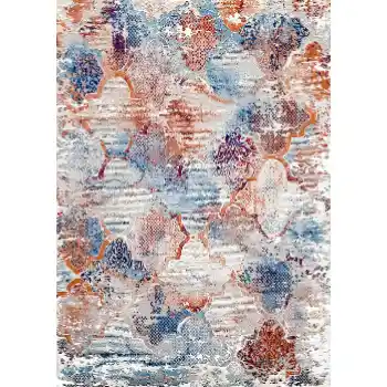 Cosmos Carpets Flamingo Grey 7801 Area Rug 5-3 x 7-7