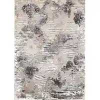 Cosmos Carpets Flamingo Grey 7802 Area Rug 5-3 x 7-7