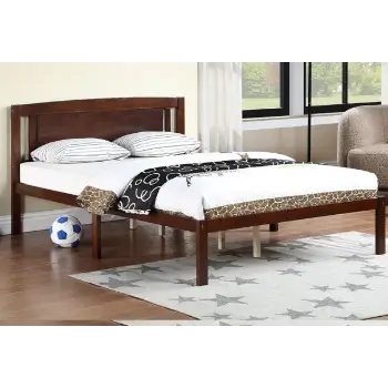 Furniture of America Espresso Full Platform Bed