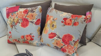 Best Furniture Throw Pillows in Fog (set of 2)