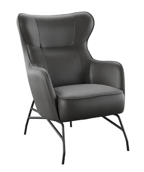 Emerald Franky Black Accent Chair