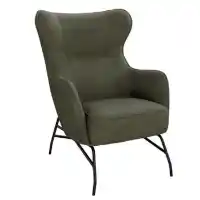 Emerald Franky Green Accent Chair