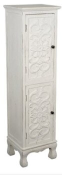 Crestview White 2 -Door Cabinet