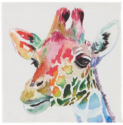 Ashley Giraffe Wall Art