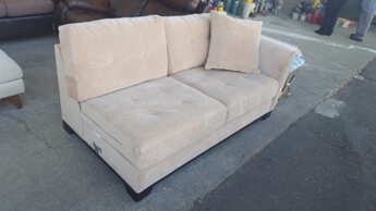 Jonathan Louis Gypsy Grain One-Arm Loveseat