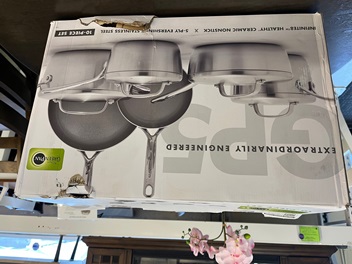 Green Pan GP5 Stainless Steel Non-Stick 10-Piece Cookware Set
