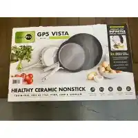 Greenpan GP5 3-Piece Ceramic Fry Pan Set