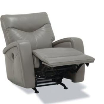 Great Leisure Valencia Pewter Swivel Recliner