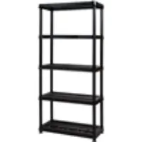 Greenmade 72-Inch 5-Shelf Resin Shelving Unit