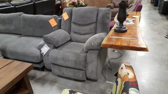 Ashley Henderson Charcoal Recliner