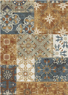 Mohawk Harmonic Patch Area Rug 5 x 7