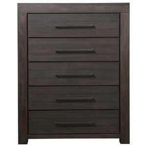Modus Heath Rustic Basalt Grey 5-Drawer Chest