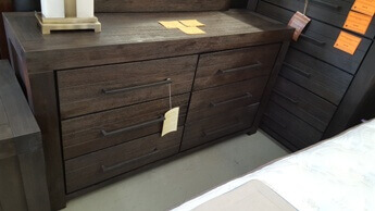 Modus Heath Rustic Basalt Grey Finish Dresser