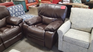 Homelegance Pecos Dark Brown Gel Match Leather Power Recliner