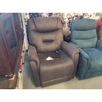 Mega Motion MM3730 Infinite Position Lift Chair/Triple Power Recliner in Gunmetal