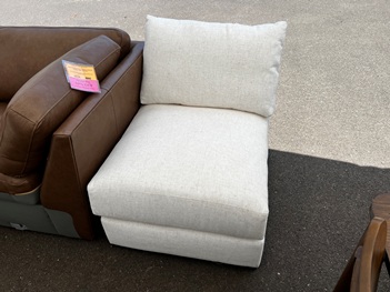 Jonathan Louis Camila Oyster Armless Chair