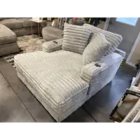 Jackson Furniture Comfrey Moonstruck Oversized Chaise with Cupholders