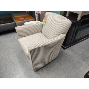 Jonathan Louis Olieroo Sisal Striped Swivel Chair