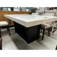 Kellet Rectangular Marble Dining Table