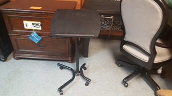 Coaster Black Laptop Stand