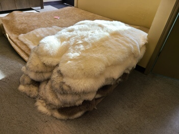 Large Faux Fur Area Rug