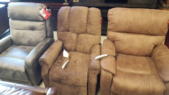 Mega Motion NM2001 Lift Chair in Godiva Chocolate