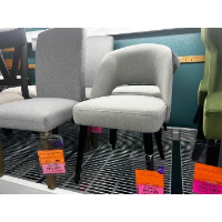Jason Furniture Lilah Light Silver Fabric Side Chairs (set of 2)