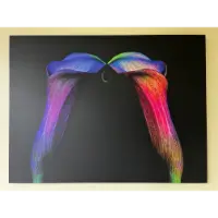 Classy Art Multicolored Lilies Wall Art