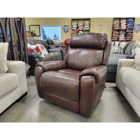 Synergy Livorno Chocolate Leather Power Recliner