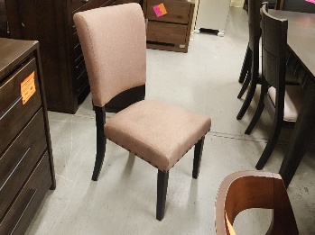 Homelegance Light Brown Tweed Side Chair with Nailhead Trim