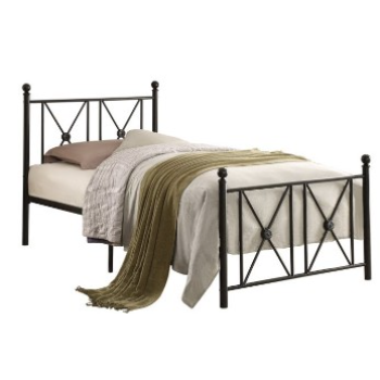 Homelegance Mardelle Black Metal Twin Platform Bed